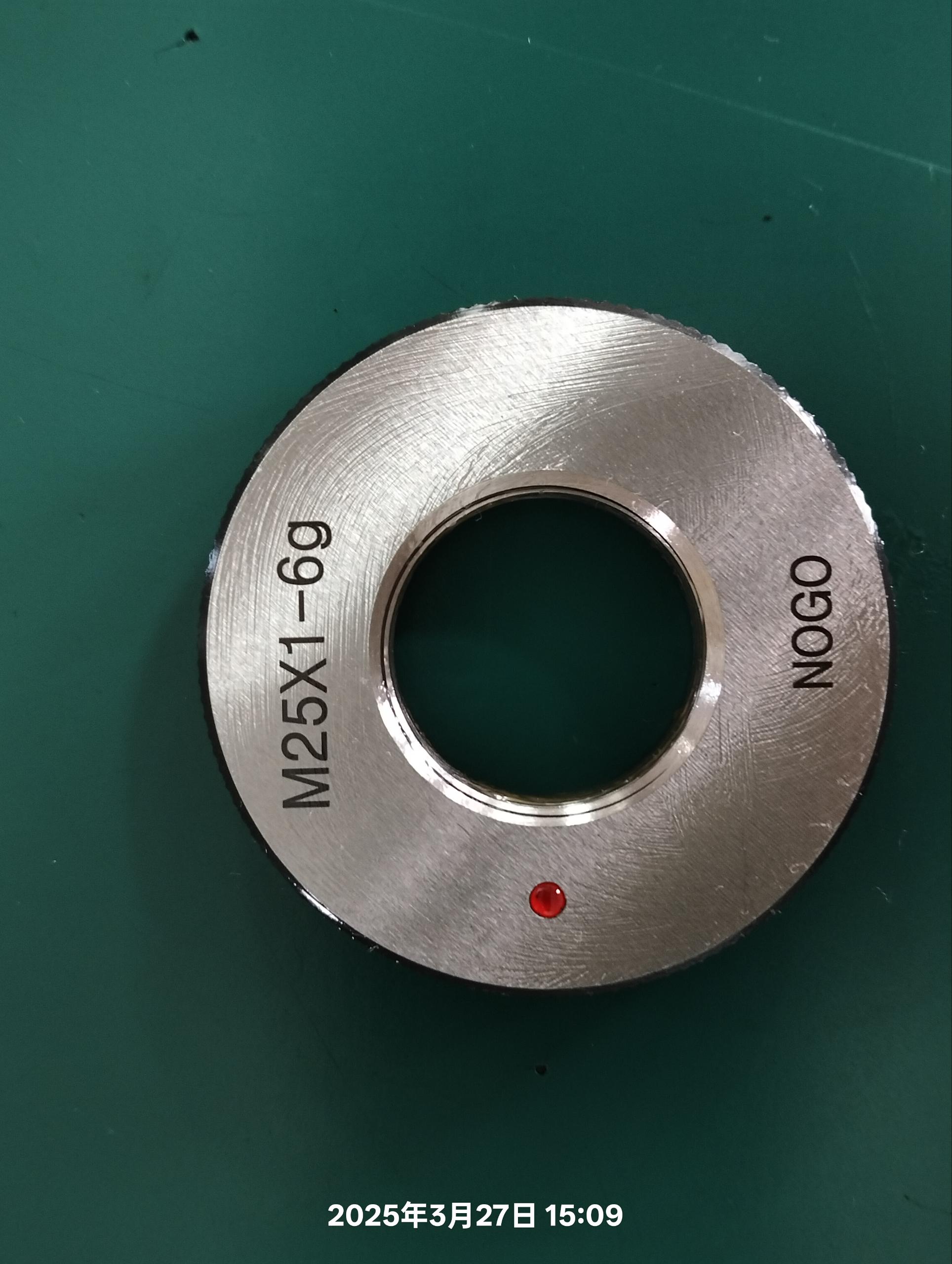 Thread ring gauge NO GO 6g