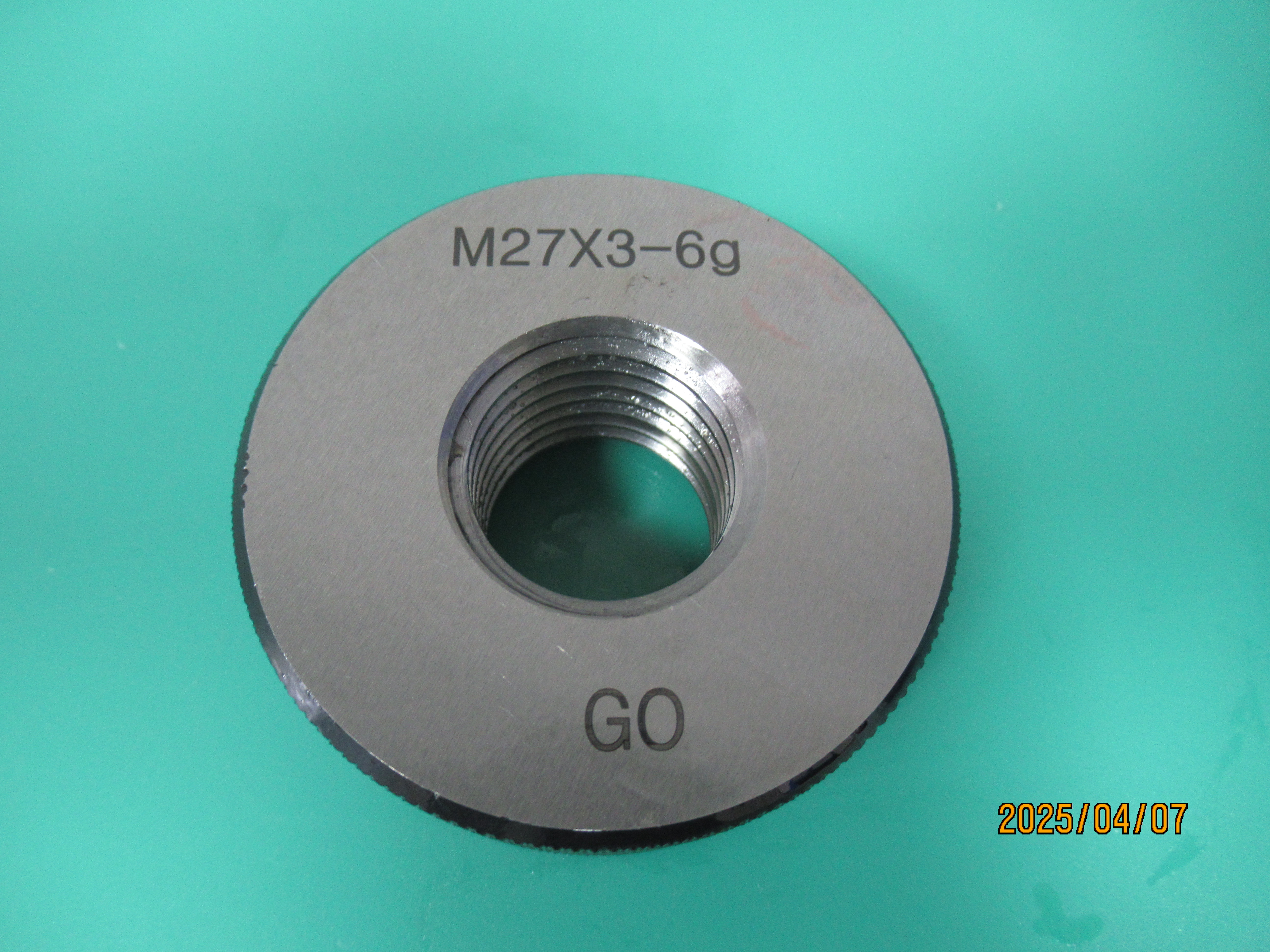 Thread ring gauge GO 6g