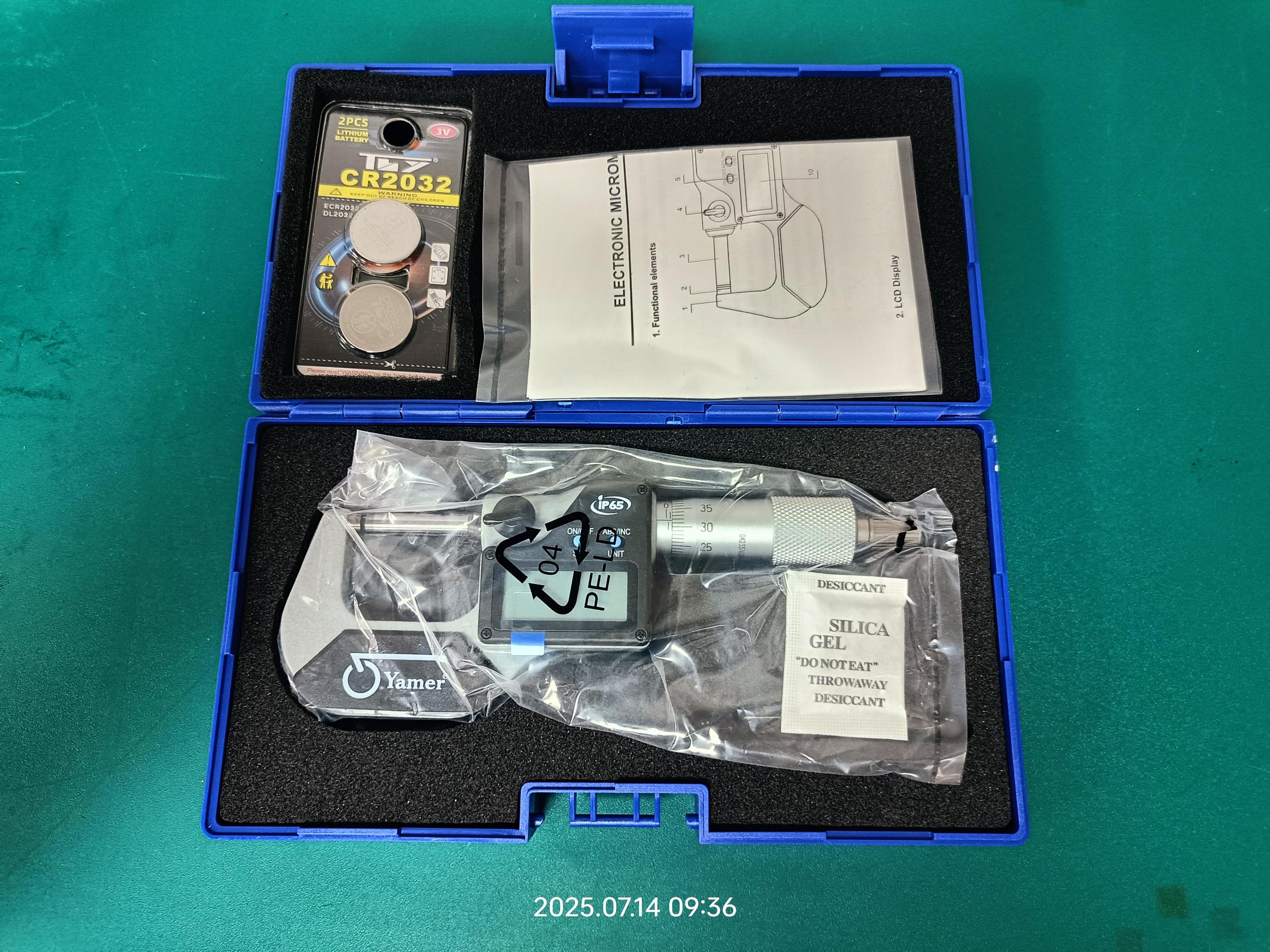 IP65 digital outside micrometer