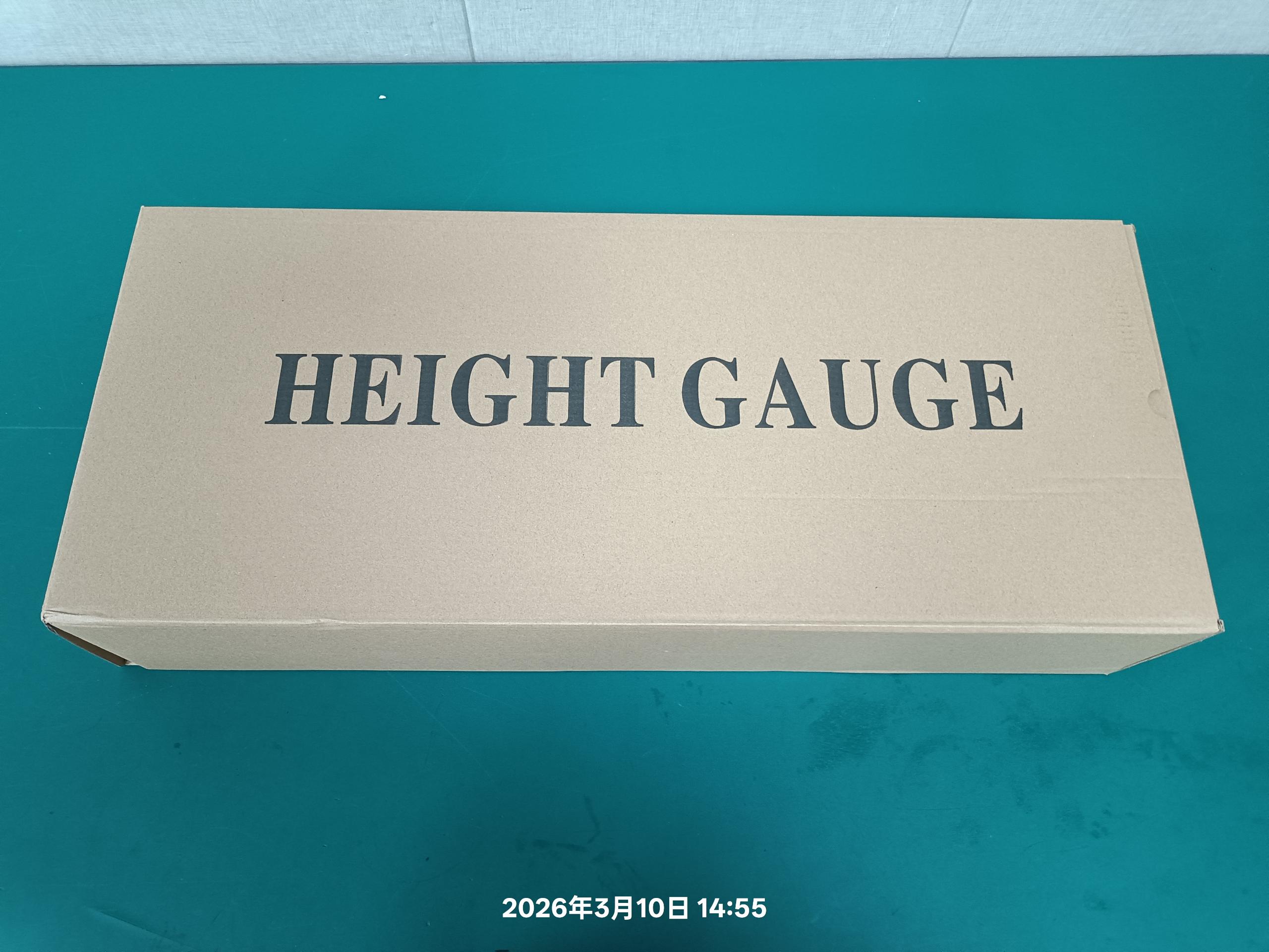 Stainless steel vernier height gauge with adjustable scale,open block