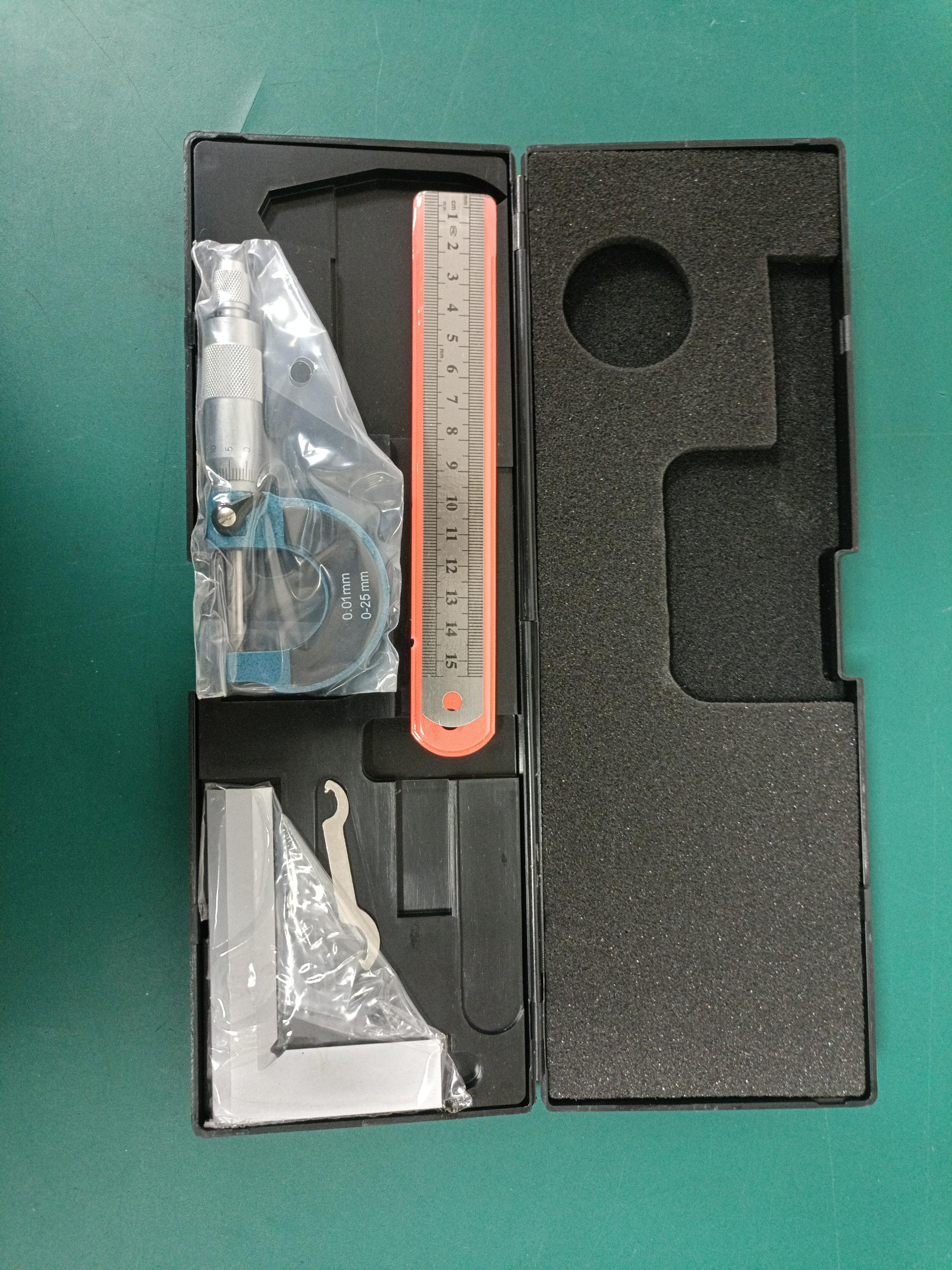 Precision measuring & layout tools, 4-pc set
