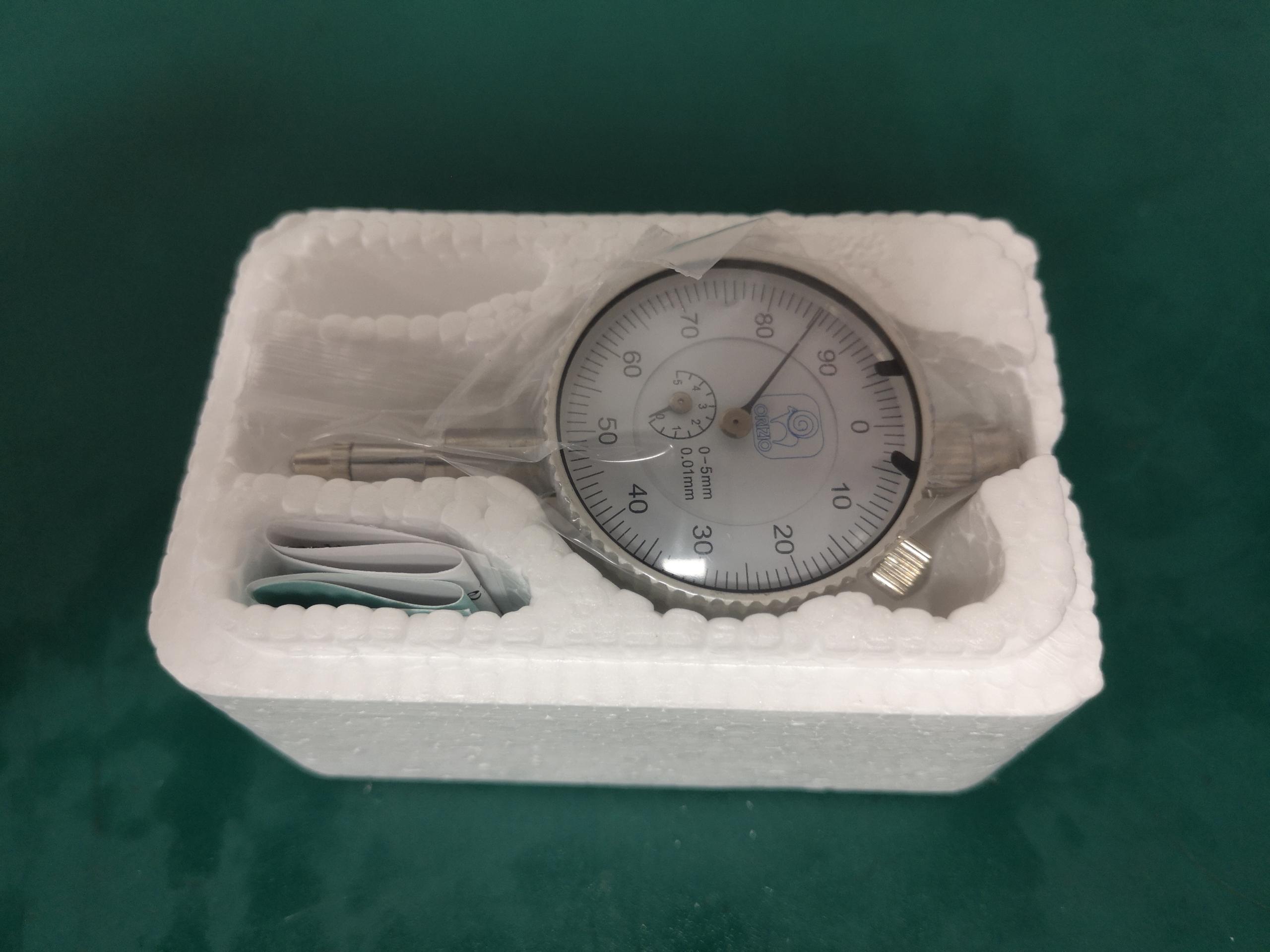 Dial gauge (neutral w. flat back)
