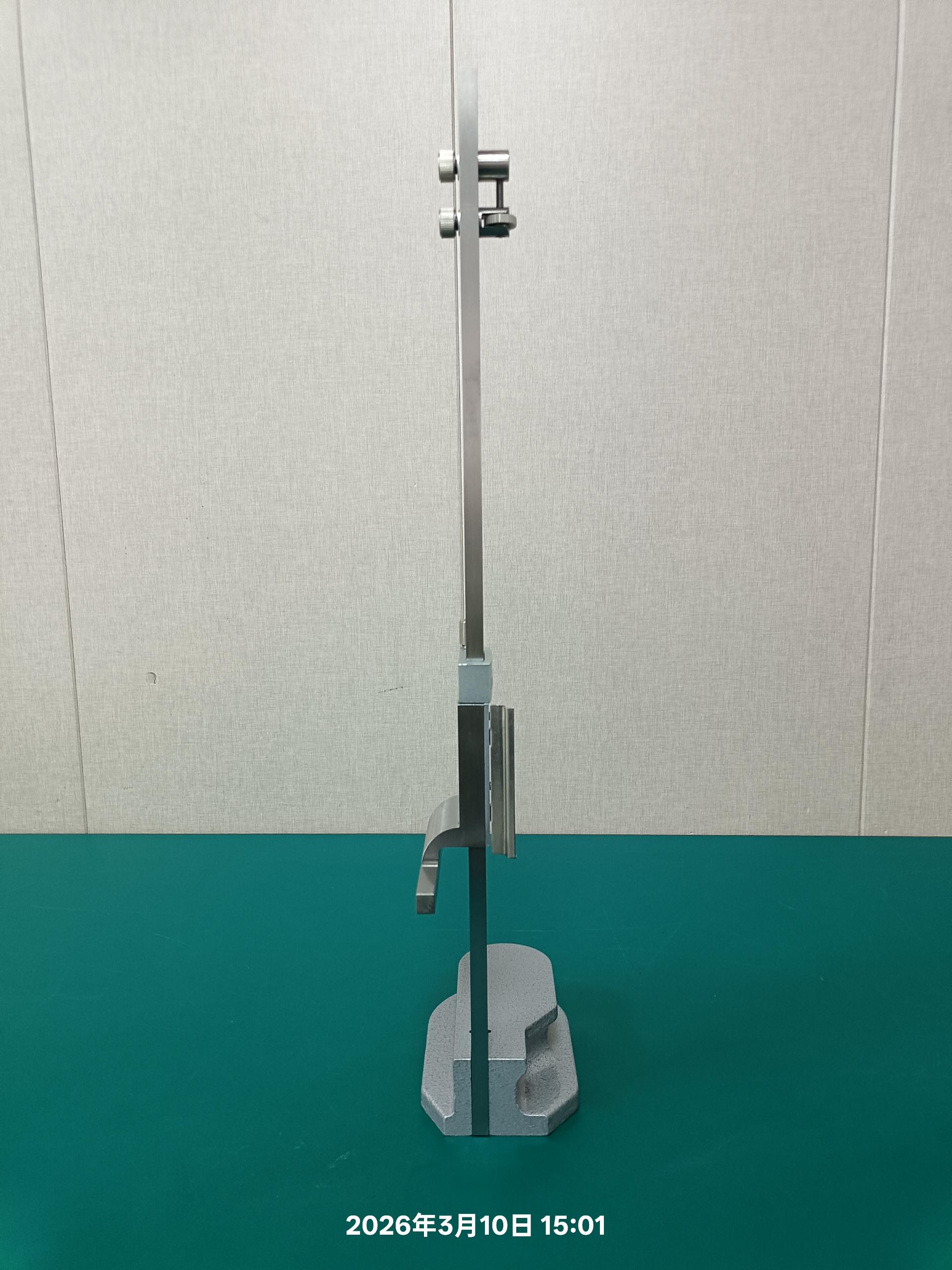 Stainless steel vernier height gauge with adjustable scale,open block