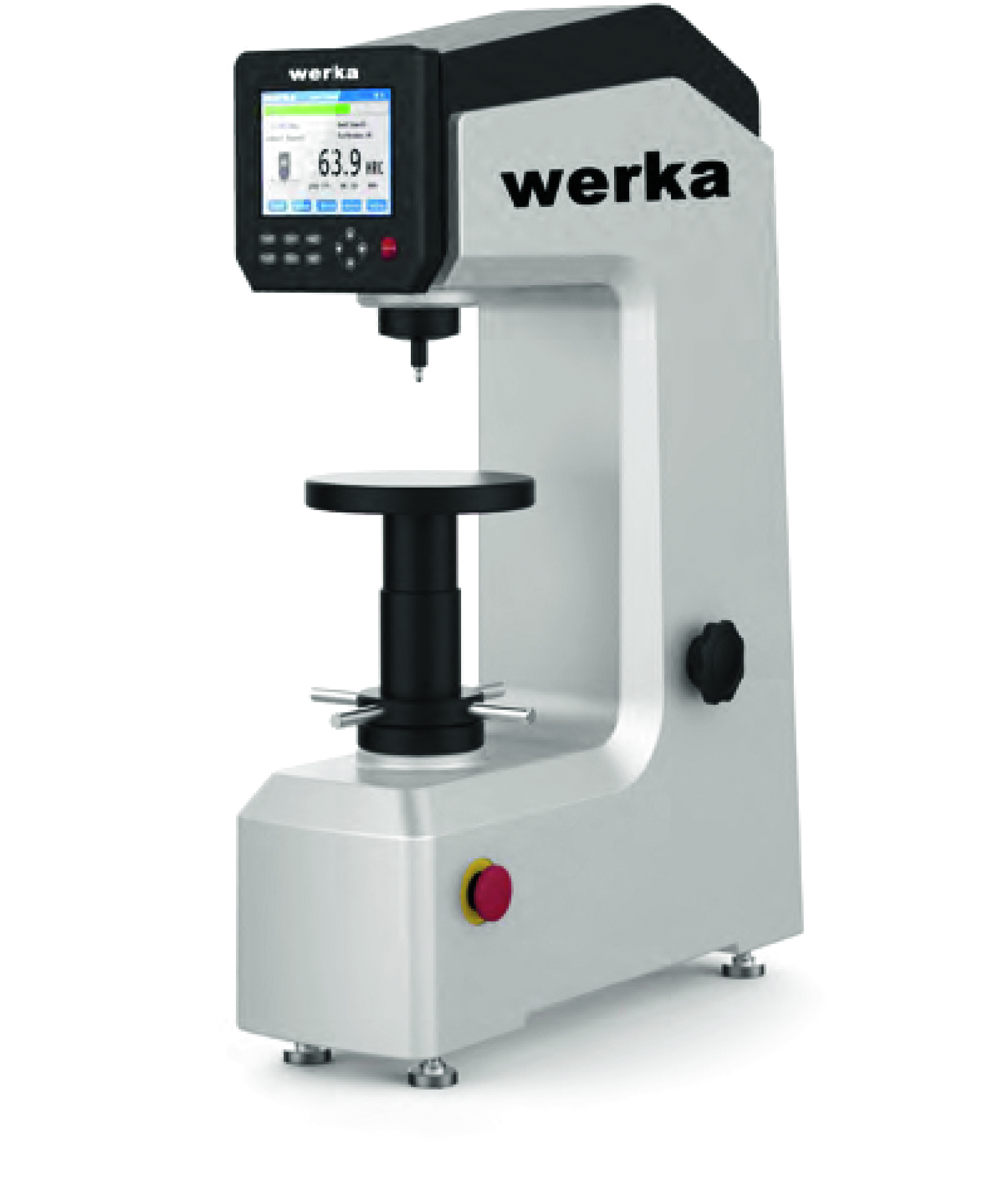 Digital rockwell hardness tester