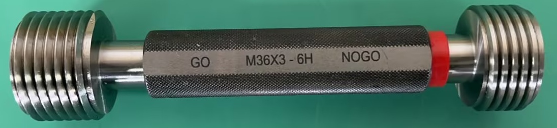 Thread plug gauge 6H