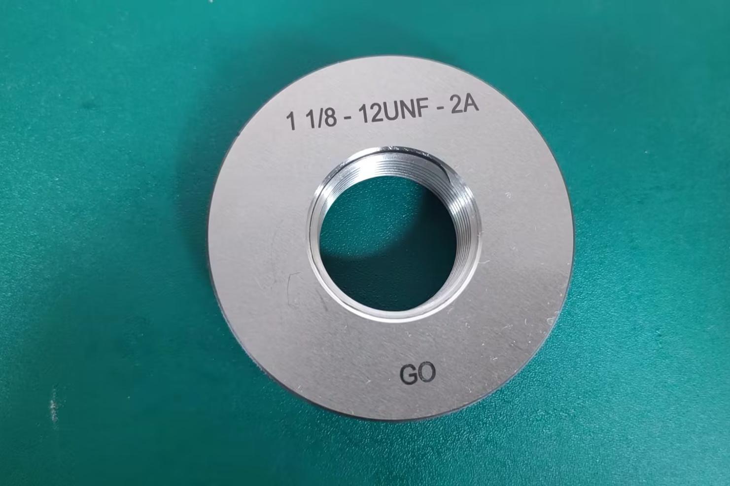 ANSI Fine thread ring gauge GO UNF 2A