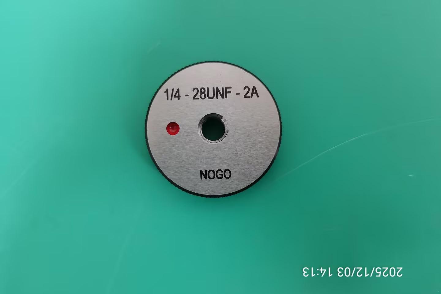 ANSI Fine thread ring gauge NO GO UNF 2A